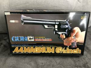 当時物！在庫品・クラウン・組立エアガン S&W 44マグナム 6 1/2inch・未開封品・現品限り！