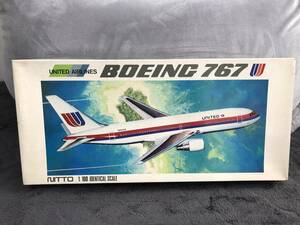  that time thing! stock goods * Nitto *1/100bo- wing 767 UNITED* unopened goods * article limit!