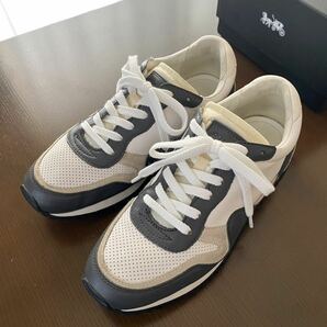  【COACH】レザースニーカー CARTER PERF RUNNER 