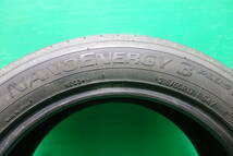 L1523-20 送料無料 215/55R17 サマータイヤ 夏 1本 TOYO NANOENERGY 3PLUS 8分山 溝たっぷり 2020年製_画像2