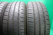 L1622-21 送料無料 225/55R17 サマータイヤ 夏 4本セット ブリヂストン ECOPIA NH100RV 8分山 溝たっぷり 2021年製 パンクチェック済_画像3