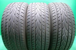 L1648-21 送料無料 225/45R19 サマータイヤ 夏 3本セット YOKOHAMA AVID ENVigor 8.5分山 溝たっぷり 2021年製 パンクチェック済