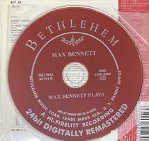 Max Bennett /Max Bennett + Max Bennett Plays 中古CD　国内盤　帯付き紙ジャケ　24bitデジタルリマスタリング 2 in 1 _画像5