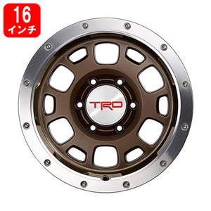 アルミホイール trd FJクルーザー タコマ TRD ビードロックスタイル 16インチ ブロンズ 4本セット USトヨタ 純正品