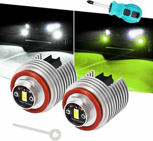 SUPAREE 2色切り替え メモリー機能 トヨタ LED フォグランプ 純正交換 LEDフォグ ファンレス 高輝度 ホワイト レモンイエロー 工具付き L1B