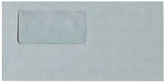 . raw window attaching envelope 333103 gray fare free tax included price 