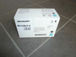 シャープ　複合機用トナー　ＭＸ－Ｃ３００Ｗ用　ＭＸ-Ｃ３０ＪＴＣ　シアン　青　純正品　新品　ＭＸＣ３００Ｗ用　ＭＸＣ３０ＪＴＣ