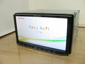 [108123-A]カロッツェリア 楽ナビ AVIC-MRZ99本体 Bluetooth/地デジ内蔵 DVD再生 ハンズフリー通話 地図2010年 動作確認済