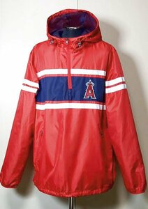 カールバンクス エンゼルス アノラックパーカー L ナイロンパーカー ジャケット G-III SPORTS BY CARL BANKS　Los Angeles Angels MLB