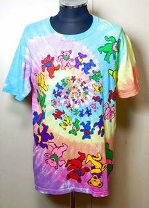 グレイトフルデッド リキッドブルー タイダイTシャツ S ロックTシャツ 90s LIQUID BLUE バンドTシャツ GRATEFUL Dead