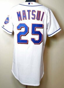 USA製 ニューヨーク・メッツ 松井稼頭央 #25 オーセンティック ユニフォーム 40 マジェスティック New York Mets MLB MAJESTIC