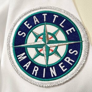 タグ付 USA製 川崎宗則 マリナーズ マジェスティック レプリカユニフォーム S ベースボールシャツ Seattle Mariners MLBの画像5