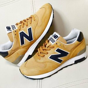 USA製 ニューバランス M1400CL コネスール・ギターモデル 25cm イエロー マスタード スエード スニーカー NEW BALANCE