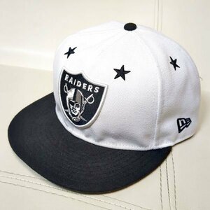 レイダース ニューエラ キャップ ホワイト スター 星 NEWERA 9FORTY NFL RAIDERS