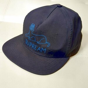 シュプリーム マークゴンザレス キャップ スフィンクス ネイビー 13SS Supreme×MARK GONZALES Schminx 5-Panel Cap