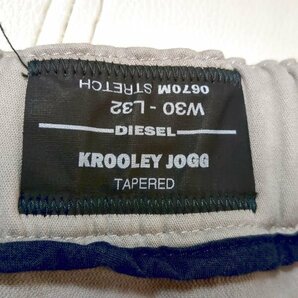 ディーゼル ジョグジーンズ krooley-e-ne 0670M 30 スウェットテーパードパンツ ドローコードなし DIESEL JOGG JEANSの画像4