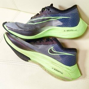 ナイキ ズームエックス ヴェイパーフライ ネクスト％ AO4568-400 25.5cm ランニングシューズ 厚底 NIKE ZOOMX VAPORFLY NEXT％