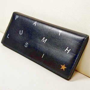 ポールスミス レターズ 長財布 ウォレット レザー アルファベット スター ロゴ ブラック Paul Smith