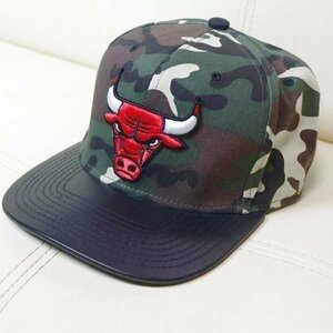 ミッチェル&ネス シカゴブルズ キャップ カモフラ Mitchell&Ness Chicago Bulls 帽子