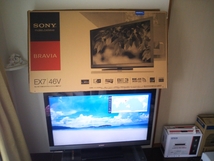 Amazo Fire TV Stick & SONY 46インチ 液晶テレビ BRAVIA　EX7｜46V 地上・BS・110度CSデジタルハイビジョンHDMI端子対応_画像6