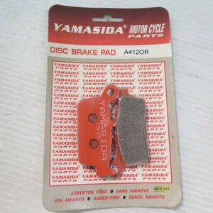 ◆◆YAMASIDA ブレーキパッド CRE125 CR250R CRM250AR XLR250R BajaXR250 リア 未使用 長期保管 2022.04.20.10