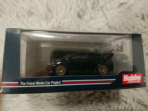 送料込　未開封 ホビージャパン 1/64 スバル WRX STI Final Edishion クリスタルブラックシリカ HJ HOBBY JAPAN HJ641021FBK