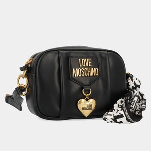 【新品】 ラブ モスキーノ LOVE MOSCHINO JC4051PP1ELO0000 ショルダーバッグ ブラック ゴールド金具 ワンポイント