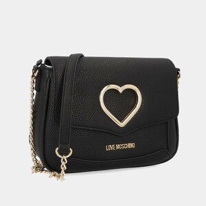 【新品】 ラブ モスキーノ LOVE MOSCHINO JC4320PP0DKP100A ショルダーバッグ ブラック ゴールド金具 ハート