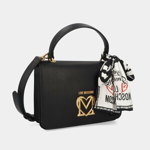 【新品】 ラブ モスキーノ LOVE MOSCHINO JC4209PP1DLL0000 ショルダーバッグ/ハンドバッグ ブラック ゴールド金具