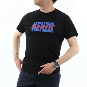 【新品】ケンゾー Tシャツ 半袖 F955TS0184SA ブラック KENZO 99 M