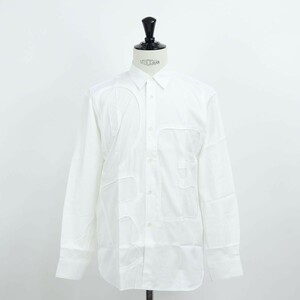 【新品】コムデギャルソン FJ B008 W22 シャツ メンズ 2/WHITE S