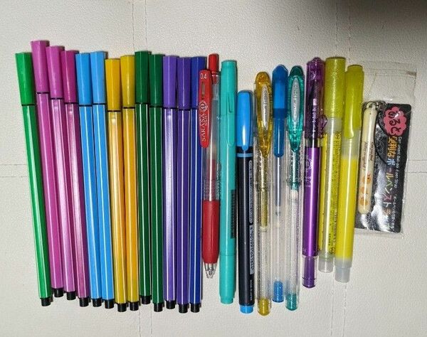  筆記用具 カラーペン 色々セット