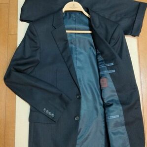 極美品/希少 XL　TAKEO KIKUCHIタケオキクチ シングル スーツ上下セットアップ ストライプ ウール super100