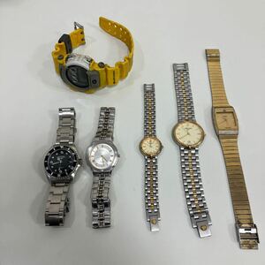 時計 6点まとめ売り G-SHOCK マッドマン CARVEN セイコー クォーツ CITIZEN ジャンク