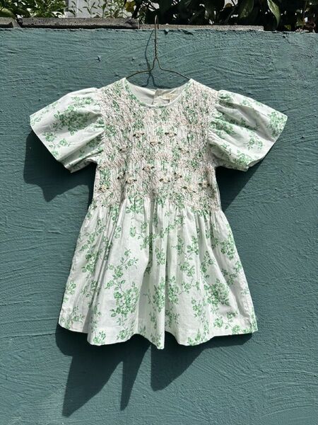 bonjour diary 韓国限定 handsmocks blouse 4y