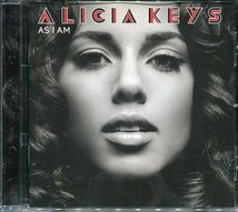 CD盤　Alicia Keys：アリシア・キーズ As I Am：アズ・アイ・アム_画像1