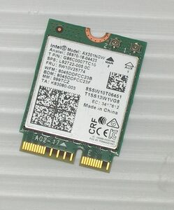 インテル Intel 　無線LANカード　　AX201NGW　　　Wi-Fi 6 　　 Bluetooth5 