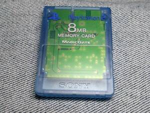 PlayStation2専用メモリーカード （8MB） アイランド・ブルー