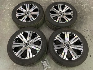 ☆C-8513 デリカD:5純正 18×7＋38 114.3-5ｈ ヨコハマ ジオランダーSUV 225/55-18 2023年製造 純正ナットあり 美品 室内保管☆