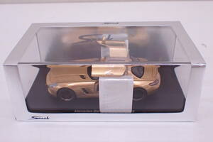 1 иен ~ нераспечатанный Spark 1/43 шкала миникар Mercedes Benz S1023 Mercedes-Benz SLS AMG 2009 A05196T
