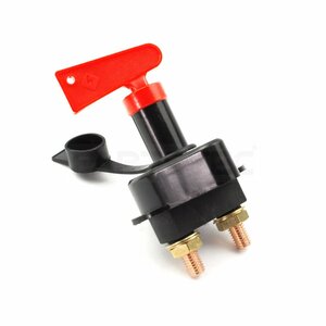 12V キルスイッチ カットスイッチ カットオフスイッチ 2極 ON/OFF 切り替え 汎用 切断スイッチ バッテリー 放電防止 / 147-14