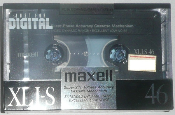 カセットテープ●maxell XLⅠ-S●46分●●未開封●ノーマル・ポジション●マクセル