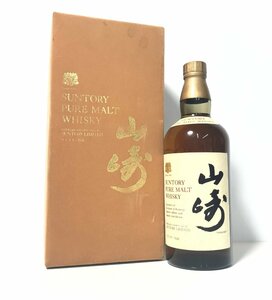 黎明期■サントリー 山崎 特級 ピュアモルトウイスキー ベロア箱 1984年 43% 760ml■First SUNTORY YAMAZAKI PURE MALT WHISKY