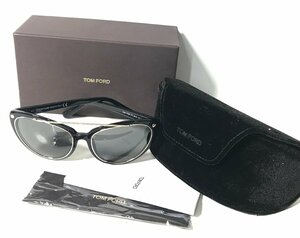  beautiful goods TOM FORD Tom Ford sunglasses TF384 01A 58*18 140 black Gold box case glasses Cross owner manual Italy made 
