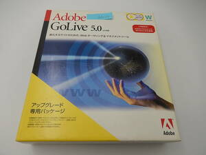 NA-249●レア　Adobe Golive 5.0/アップグレードパッケージ/Windows版