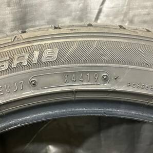 極上品 ダンロップ 225/45R18 ルマン5 4本セット 中古タイヤ バリ溝 225/45-18 クラウン プリウスα レヴォーグ オデッセイ Aクラス 等の画像8