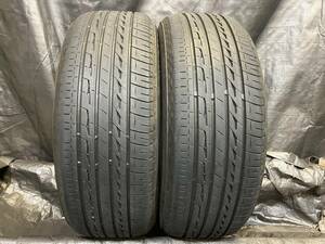 ブリヂストン 215/55R17 REGNO GR-XⅡ 2本セット 中古タイヤ 2019年製 215/55-17 カムリ クラウン オデッセイ ジューク ヴェゼル