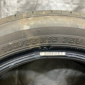 極上品 ブリヂストン 165/55R15 NEXTRY 4本セット 中古タイヤ 2021年製 165/55-15の画像9