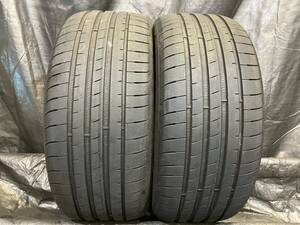 バリ溝 グッドイヤー 245/40R19 EAGLE F1 MO承認 2本セット 中古タイヤ 2022年製 245/40-19 レジェンド スカイライン Eクラス Cクラス 等