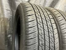 バリ溝 ダンロップ 265/55R19 AT23 2本セット 中古タイヤ 2022年製 265/55-19 ランドクルーザープラド などに_画像2